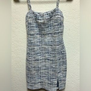 Gray Bodycon Mini Dress